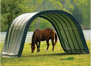 Abri pas cher pour les chevaux : le tunnel d'élevage à prix réduit !