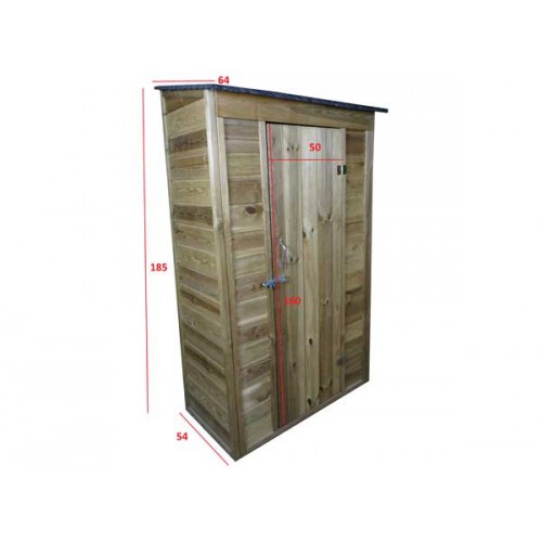 ABRI MURAL BOIS AUTOCLAVE