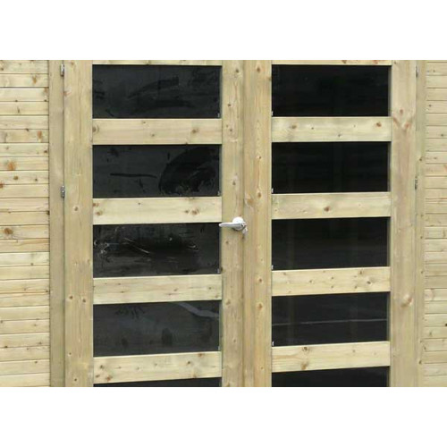 Abri de jardin panneaux bois autoclave 19 mm