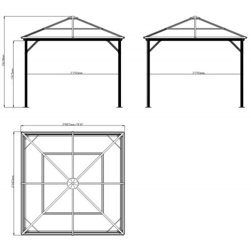 PAVILLON METAL CONTEMPORAIN