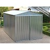 Garage metal france abris brut 2,54 x 6,00 m