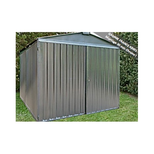 Abri jardin metal france abris brut  2,54 x 4,30 m