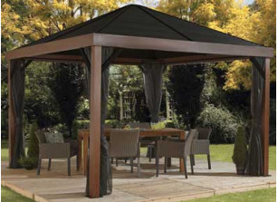 PAVILLON ALUMINIUM /ACIER 12 M2