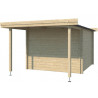 Abri de jardin en bois 28 mm
