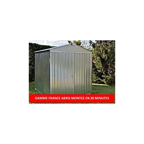 Abri jardin métal 2,54x2,6m