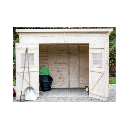 Abri jardin panneaux 16 mm