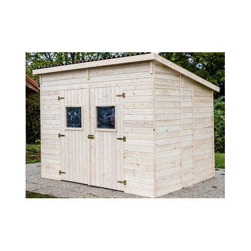 Abri jardin panneaux 16 mm