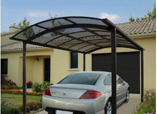 ABRI VOITURE METAL ALU LUXE ::::: 5 X 3 M