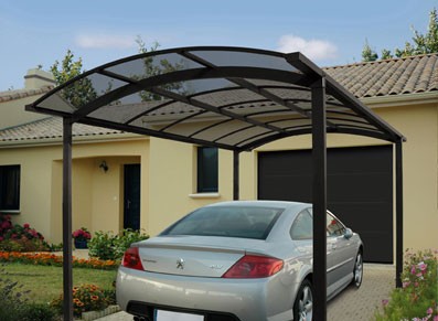 ABRI VOITURE METAL ALU LUXE ::::: 5 X 3 M