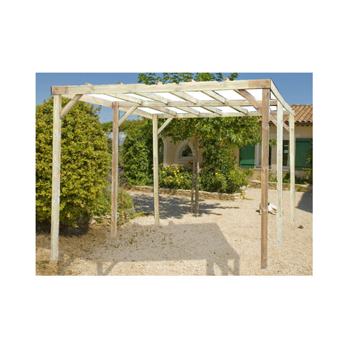 abri terrasse bois traité autoclave