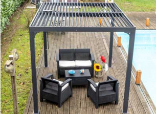 Pergola Bio-climatique en Kit