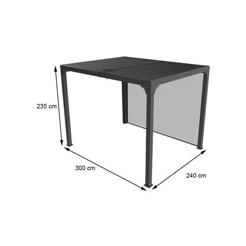 PERGOLA BIOCLIMATIQUE ALUMINIUM