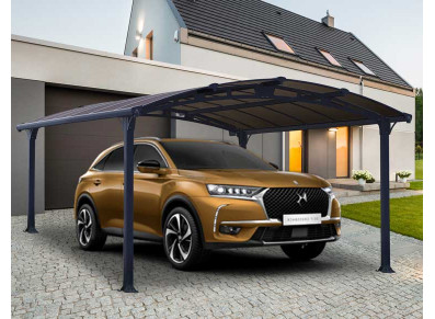 CARPORT ALUMINIUM TOIT BERCEAU