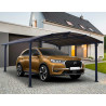 CARPORT ALUMINIUM TOIT BERCEAU