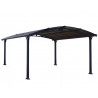 CARPORT ALUMINIUM TOIT BERCEAU