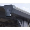 CARPORT ALUMINIUM TOIT BERCEAU