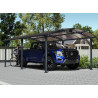 CARPORT ALUMINIUM TOIT BERCEAU