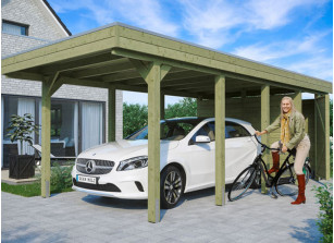 CARPORT TOIT ALU + REMISE