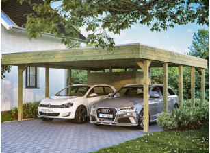 CARPORT TOIT ALU + REMISE