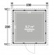 ABRI JARDIN ACIER 5.70 M2