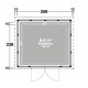 ABRI JARDIN ACIER 6.40 M2