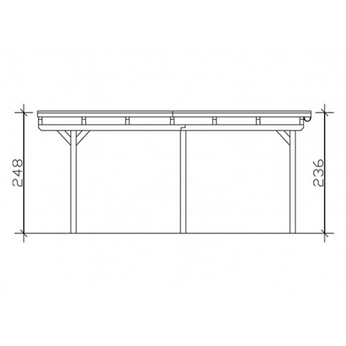 CARPORT DOUBLE 28M2