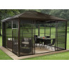 PAVILLON ALUMINIUM FERMÉ 15 m2