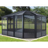 PAVILLON ALUMINIUM HEXAGONAL