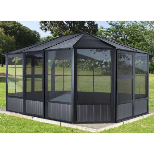 PAVILLON ALUMINIUM HEXAGONAL