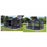 PAVILLON ALUMINIUM HEXAGONAL