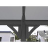 Carport cintré en aluminium