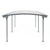 Carport cintré en aluminium