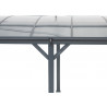 Carport cintré en aluminium