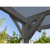 CARPORT ALUMINIUM TOIT PLAT