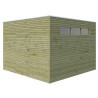 Abri de jardin en bois panneaux 28 mm