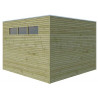 Abri de jardin en bois panneaux 28 mm