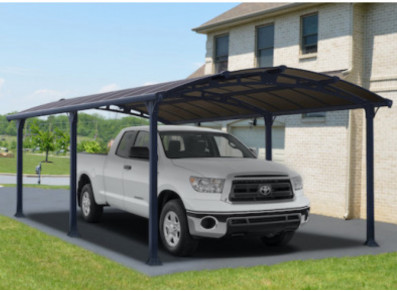 CARPORT ALUMINIUM TOIT BERCEAU