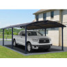 CARPORT ALUMINIUM TOIT BERCEAU