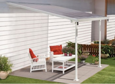 ABRI TERRASSE METAL :::::::::: 3.0 X 3.0 M