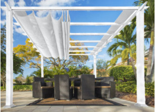 PERGOLA EN ALUMINIUM 17M2