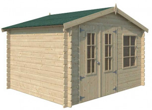chalet jardin bois madrier 28 mm