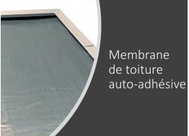 Rouleau membrane auto-adhésive pour couvrir le toit plat de votre abri de jardin bois