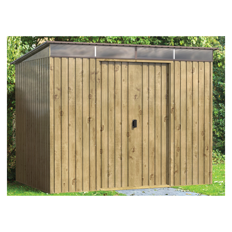 SOLID Abri de jardin bois - 4,6m² pas cher 