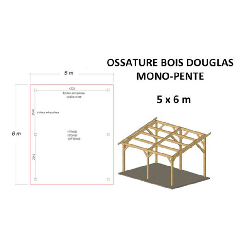 Auvent - Profil Bois spécialiste en construction de charpente bois