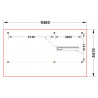 CHARPENTE BOIS ASYMETRIQUE PLAN - 51M2