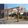 OSSATURE ASYMETRIQUE EN BOIS DOUGLAS MOISÉ - 35m²