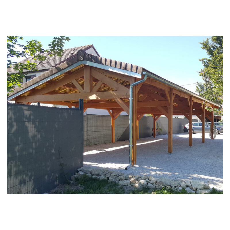 abri voiture carport 4,34x3m 13,02m2