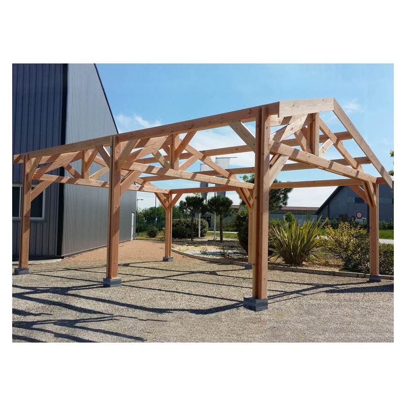 abri voiture carport 4,34x3m 13,02m2