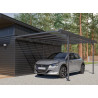 CARPORT ALUMINIUM TOIT PLAT