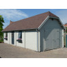 Grand garage style cottage en bois brut - 47m2